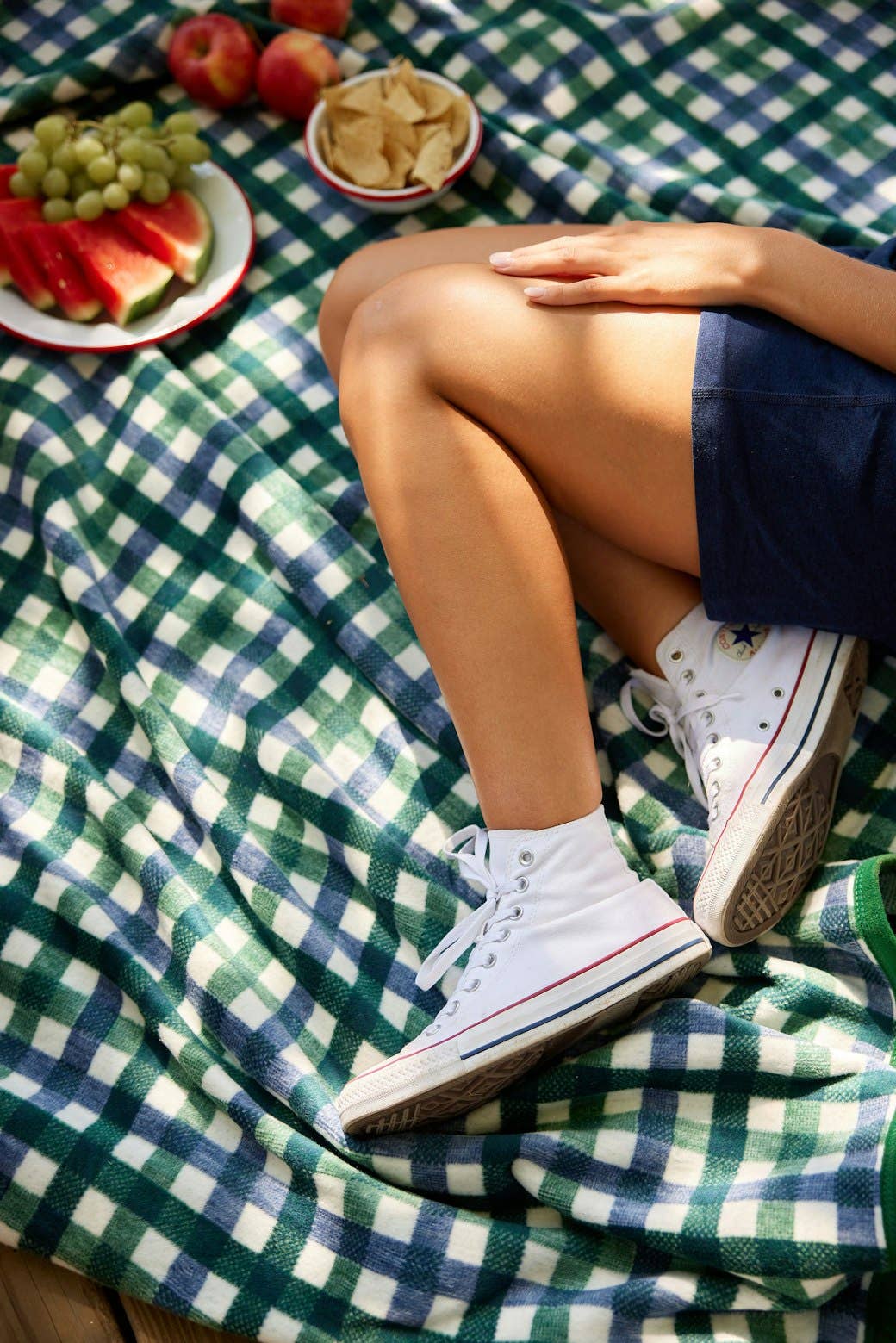 Pine Tree Plaid Blanket: Original