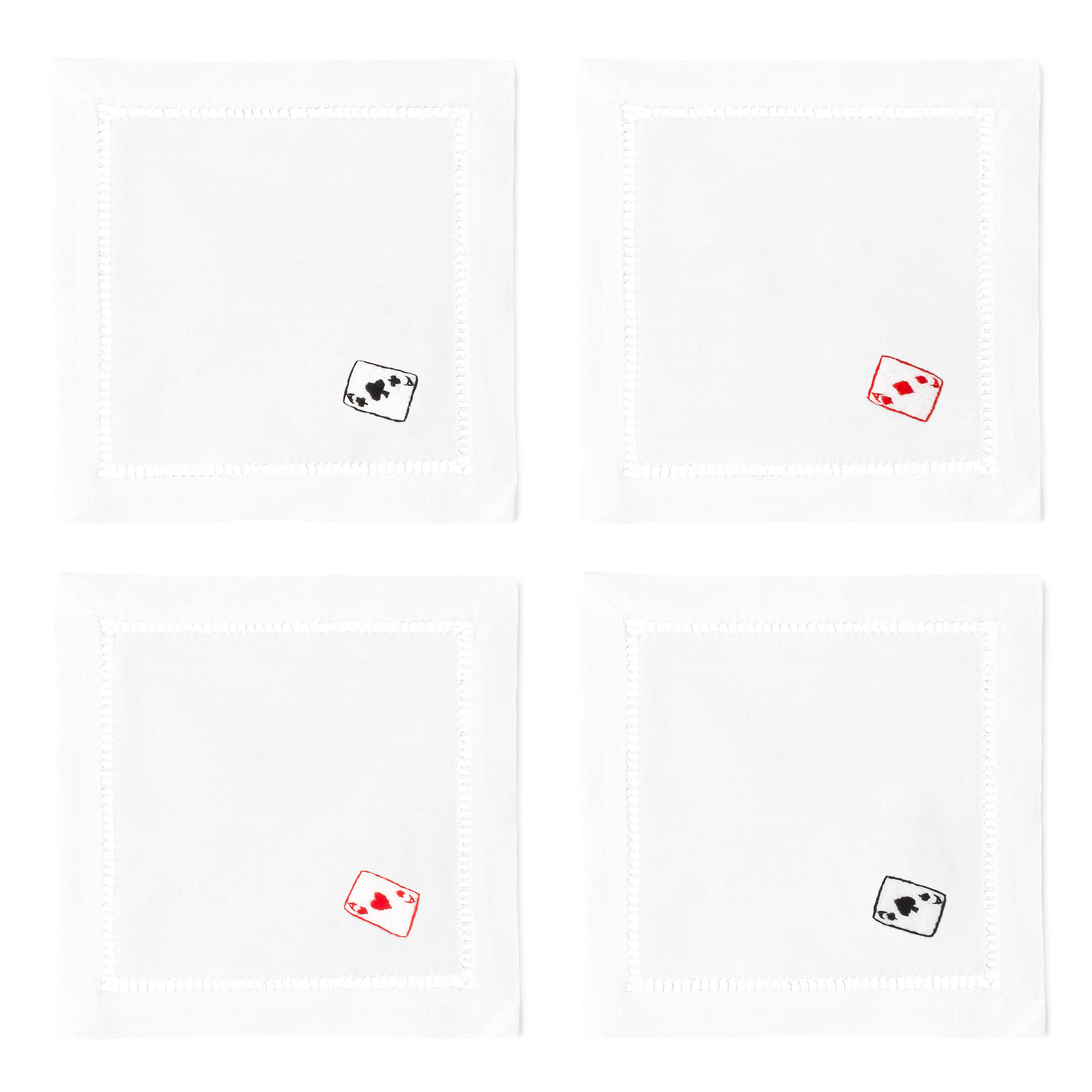 Cards Cocktail Napkins | Set of 4