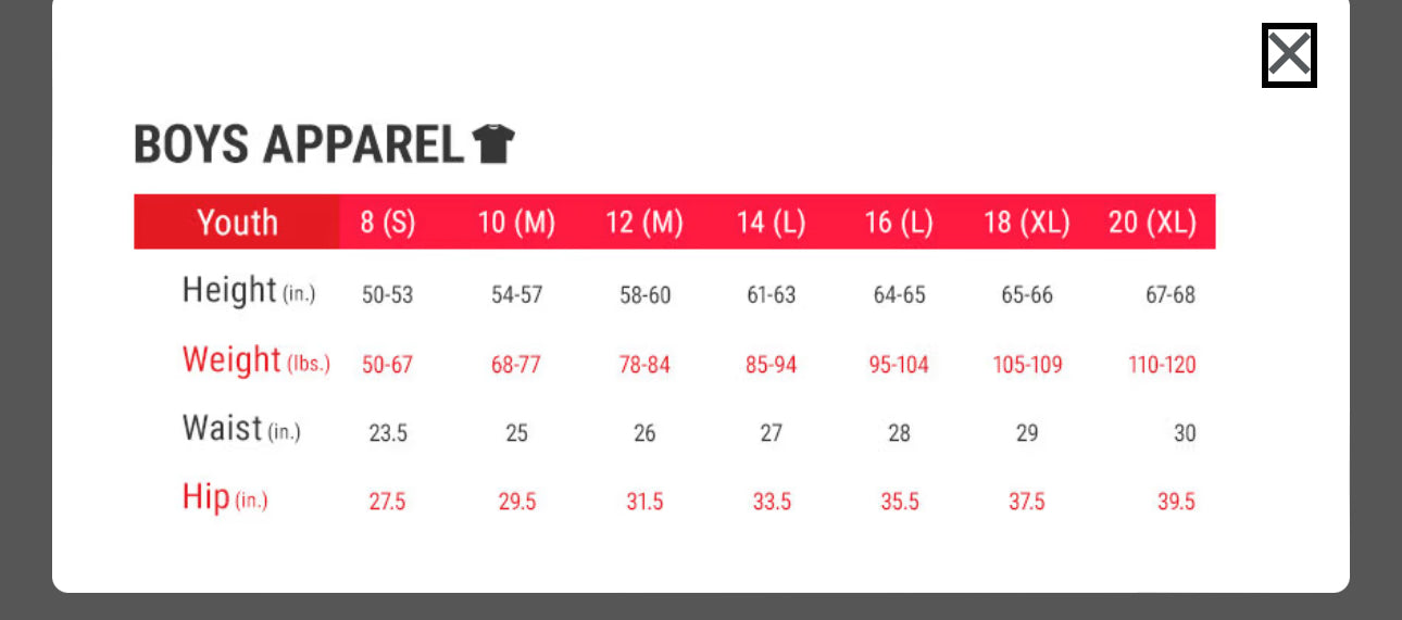 Boys Spirit Wear Jersey