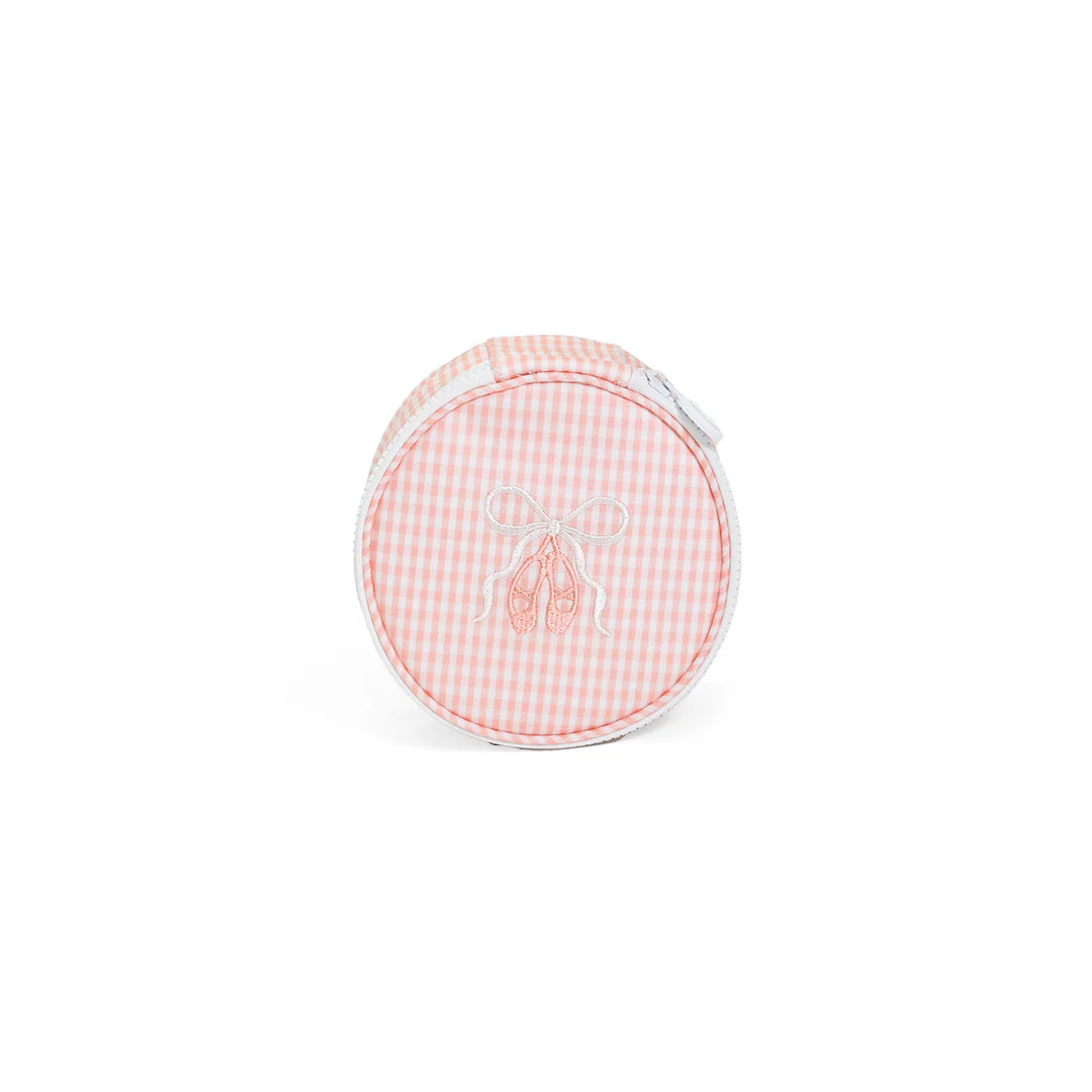 Jewel Round Case - Ballet Pink