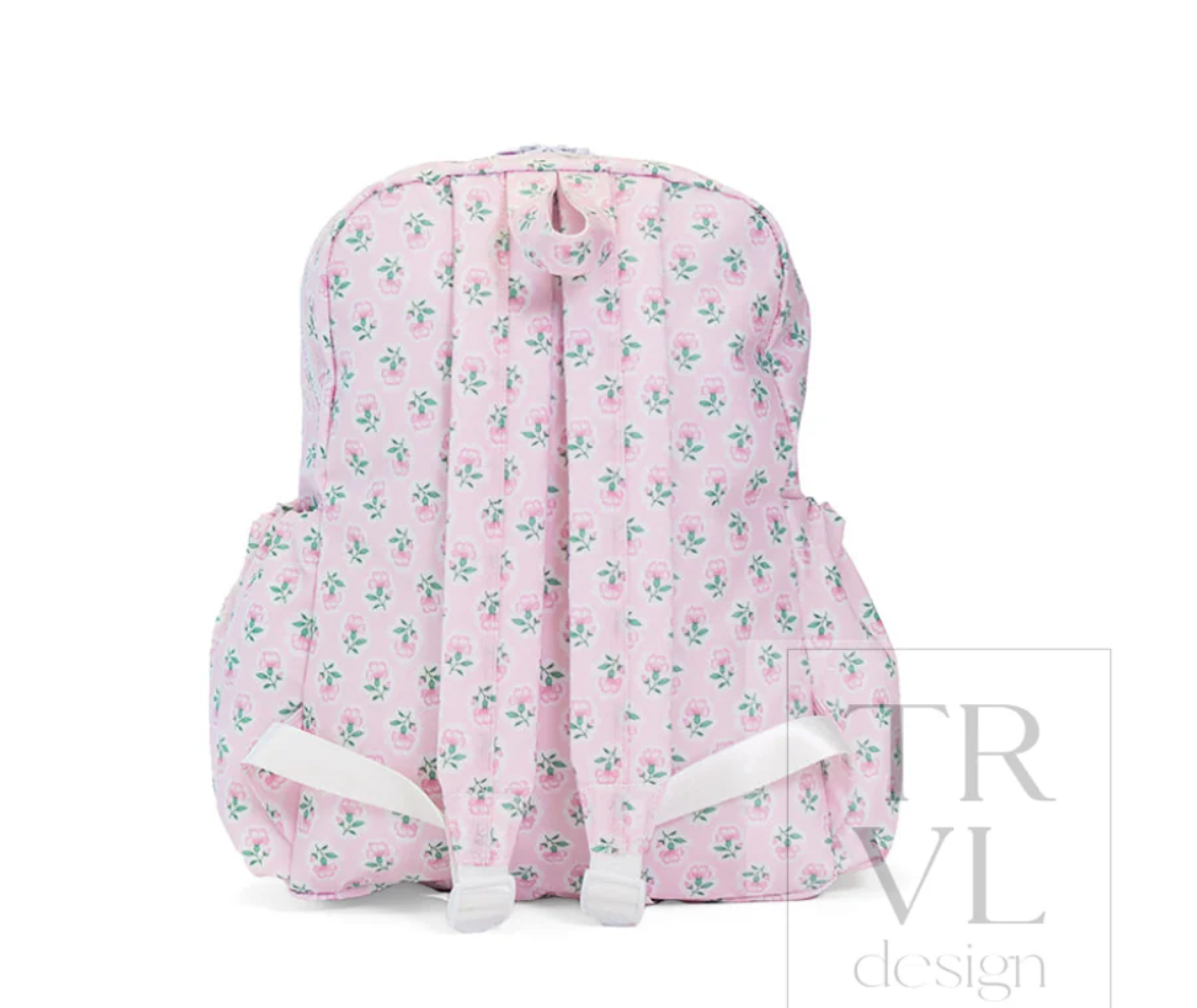 Petite Fleur Pink Backpacker