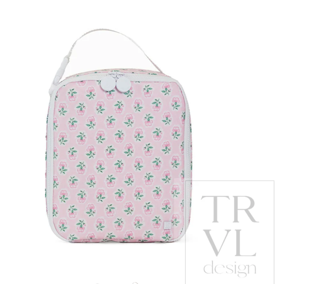 Petite Fleur Pink Lunch Box