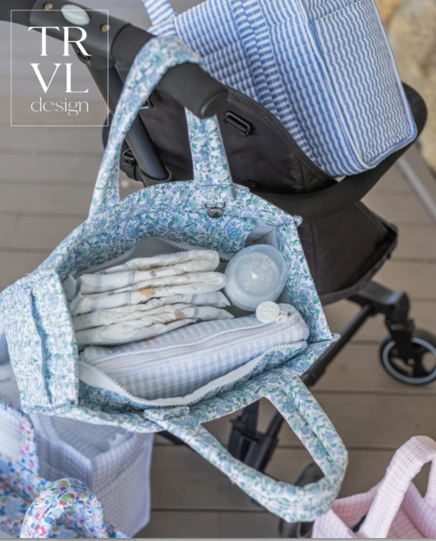 Mini Go Go Tote- Gingham Coco