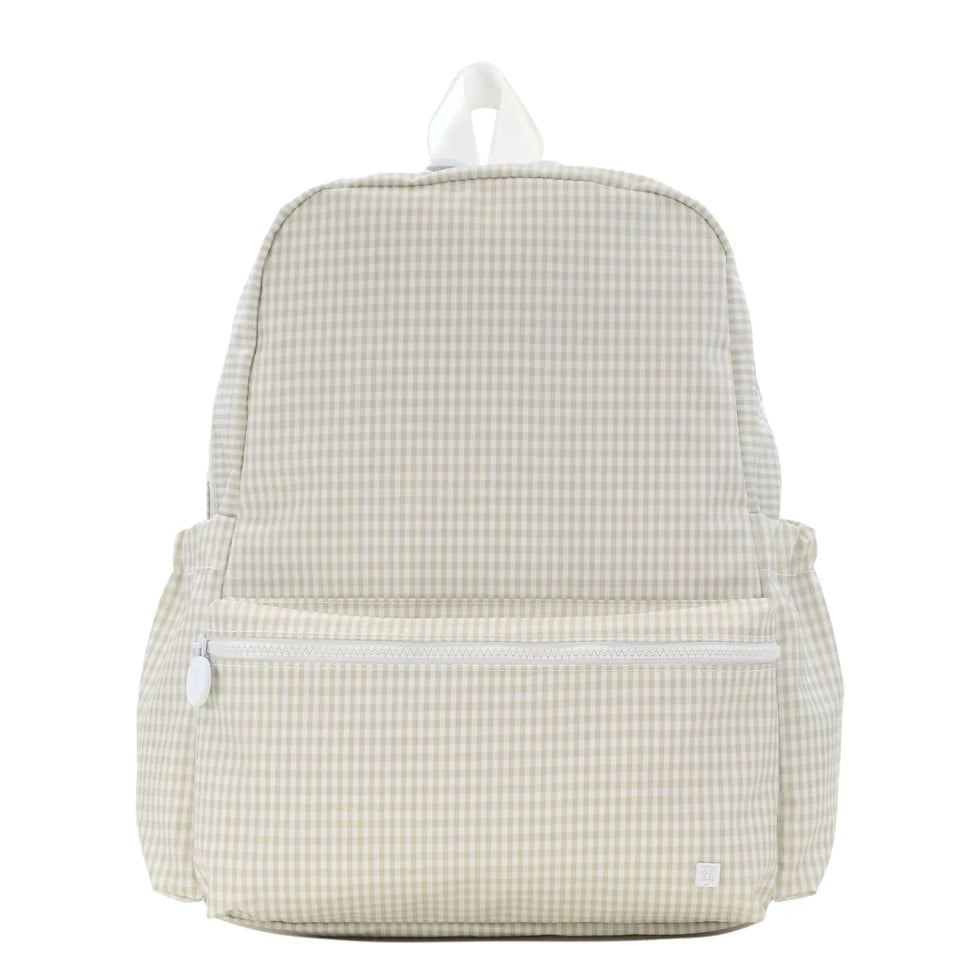 Gingham Pearl Gray Backpacker
