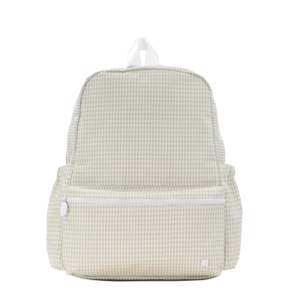 Gingham Pearl Gray Backpacker