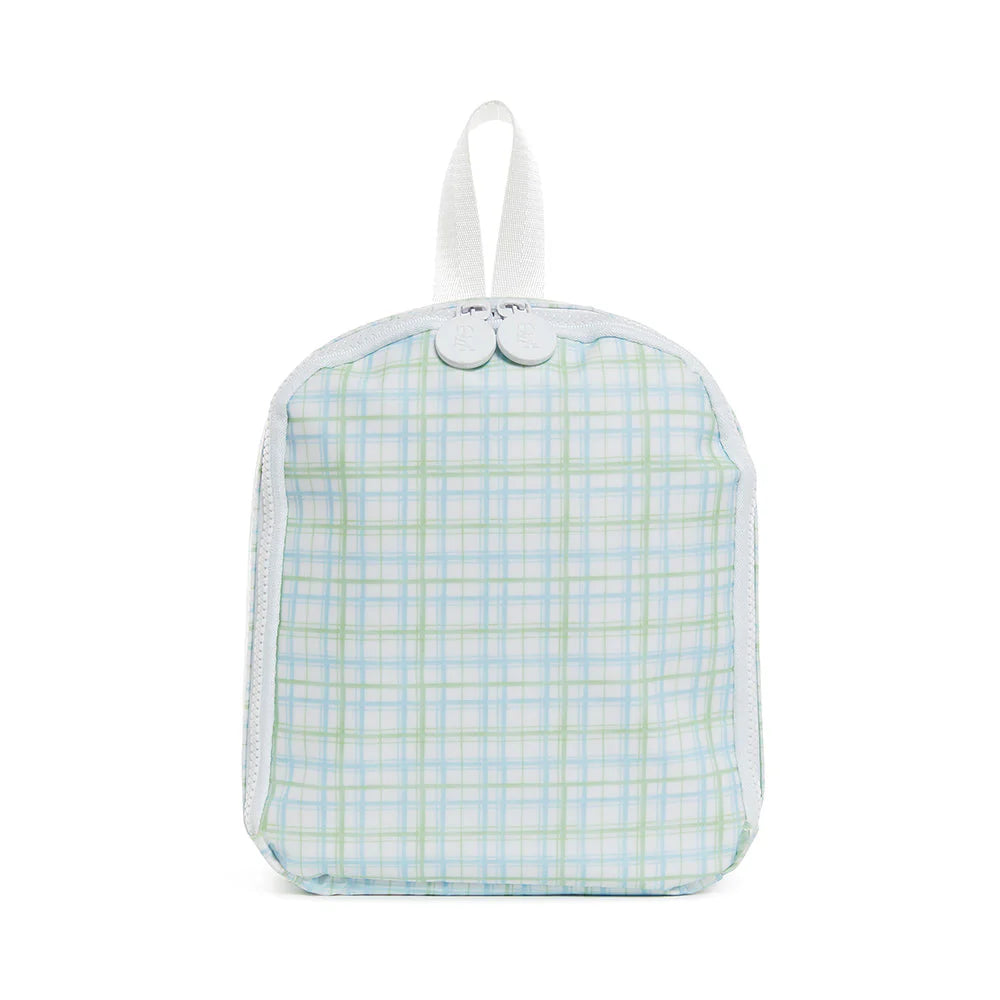 TRVL Bring It! Lunch Bag - Classic Plaid Green