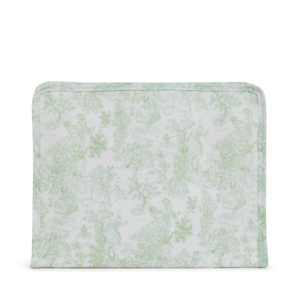 Bunny Toile Green Roadie - by Morrow & Main