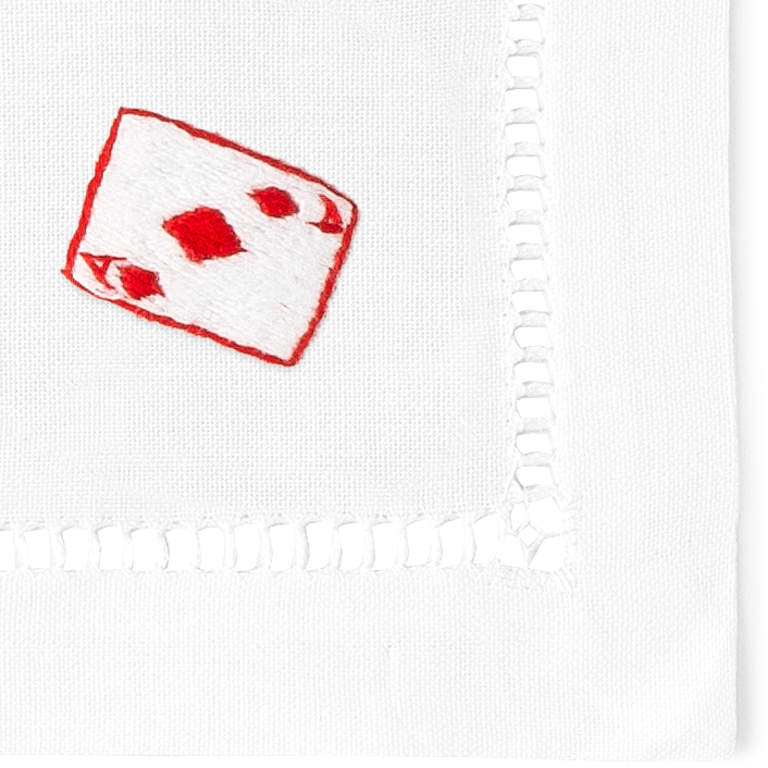 Cards Cocktail Napkins | Set of 4