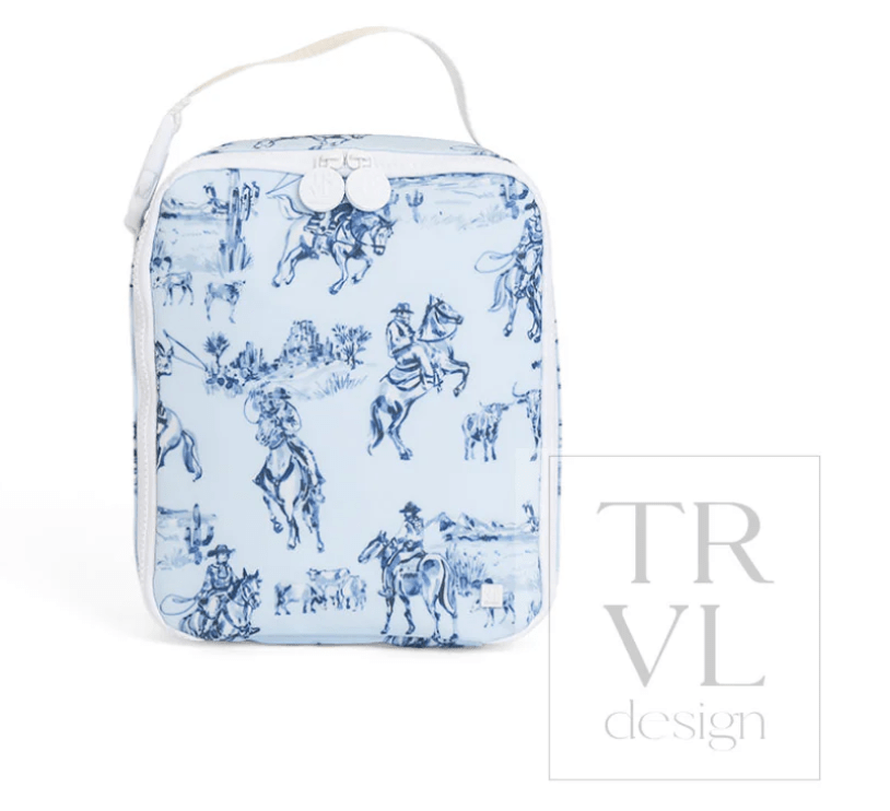 Cowboy Toile Lunch Box - Lunch Bag by Morrow & Main