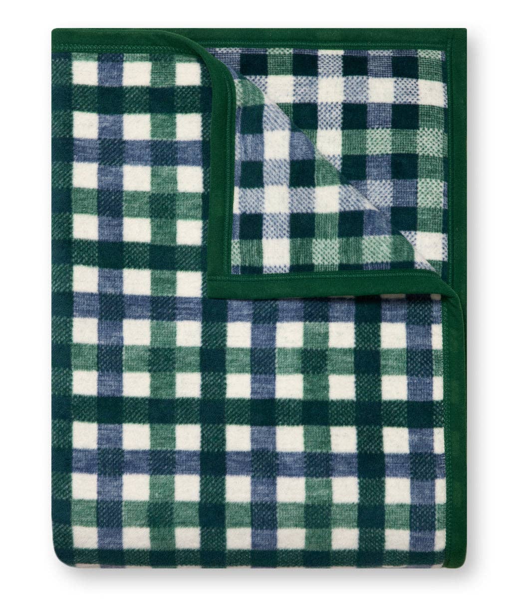 Pine Tree Plaid Blanket: Original