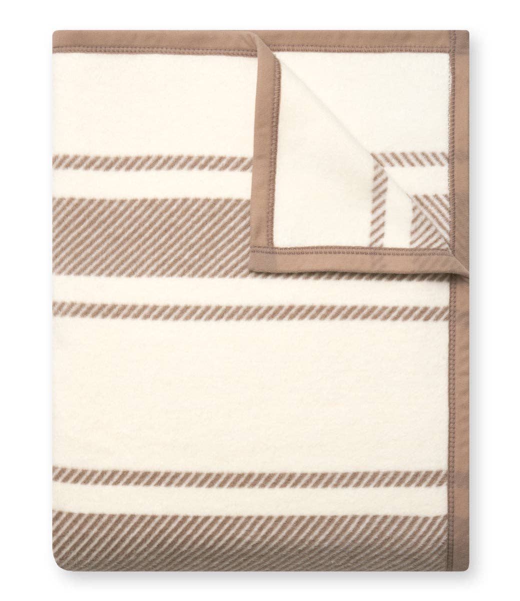 Dockside Stripe Sepia Blanket: Original
