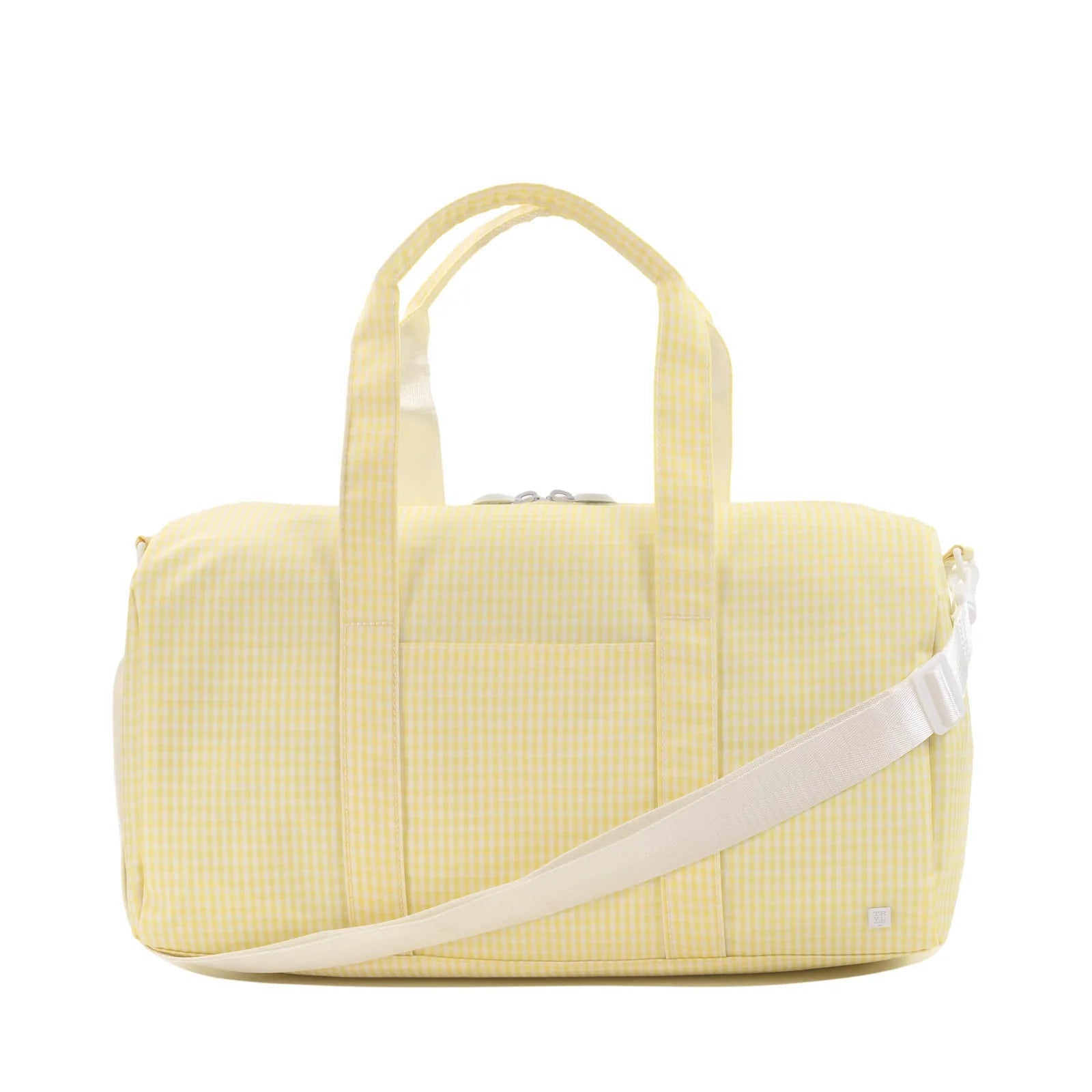 Gingham Buttercup Weekender - by Morrow & Main