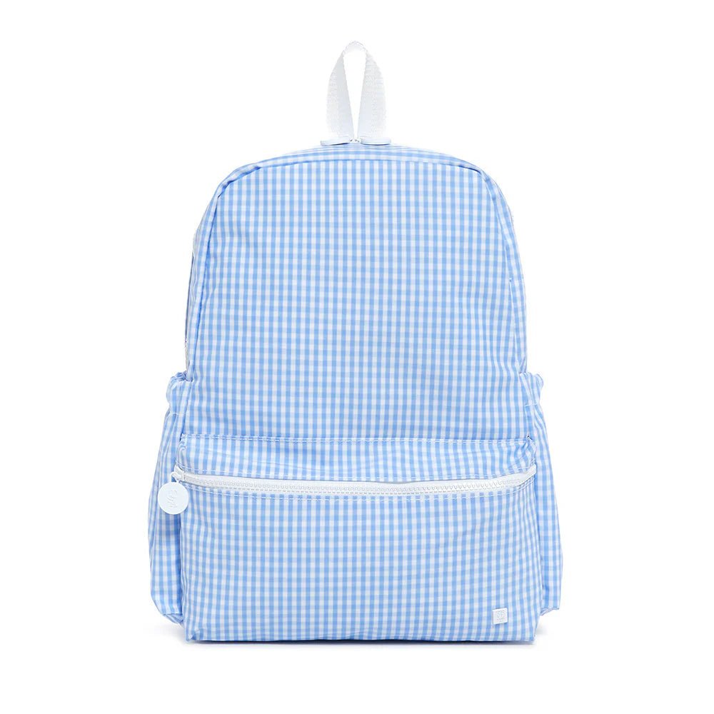 Gingham Mist Backpacker - by Morrow & Main