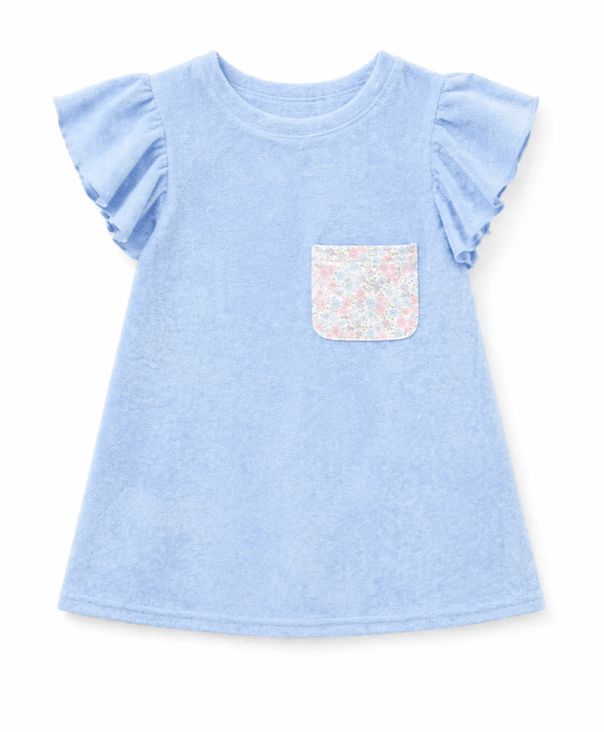 Lottie Dress - Aqua - by Morrow & Main
