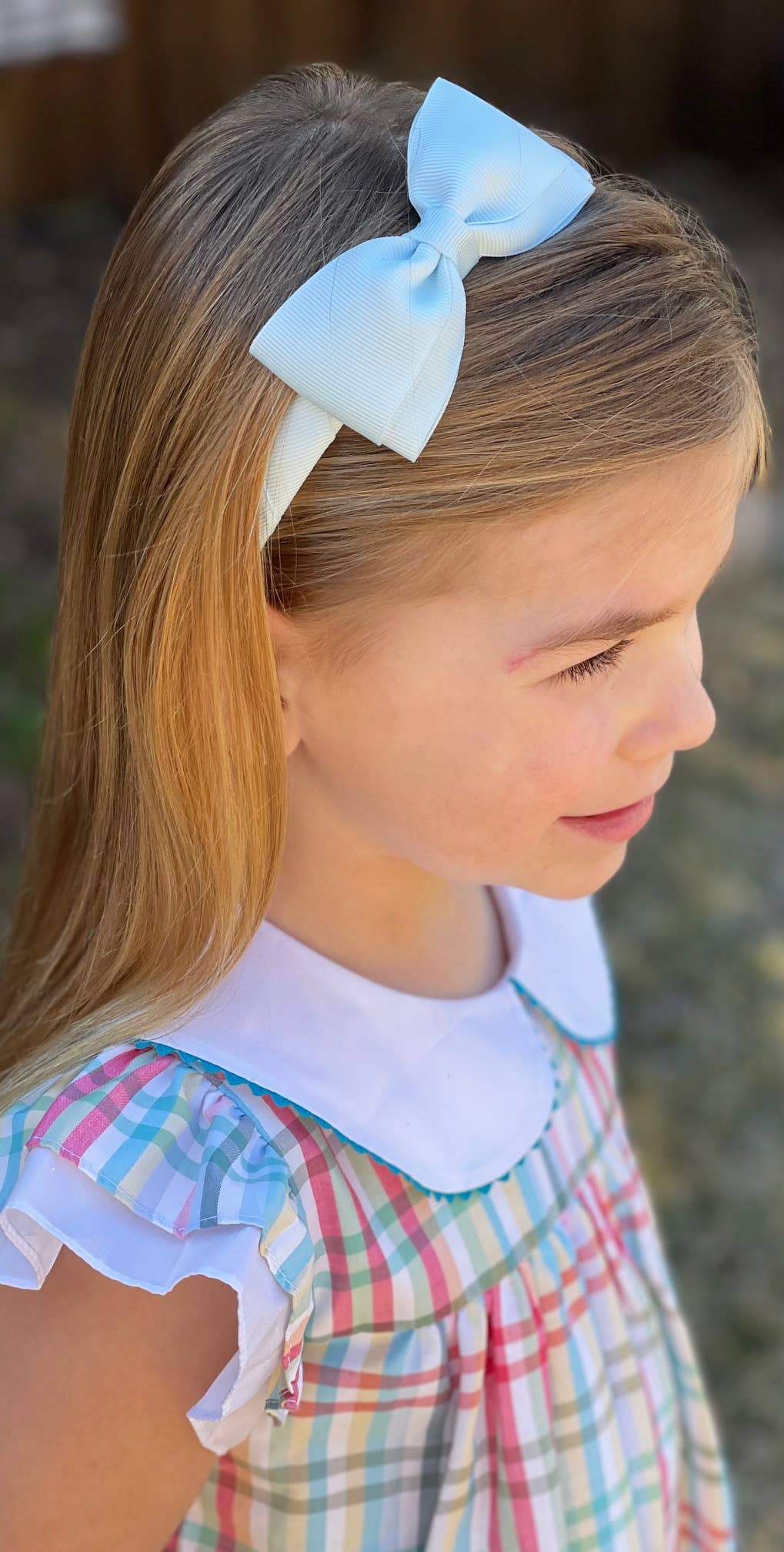 "Lottie" Headband: White - by Morrow & Main