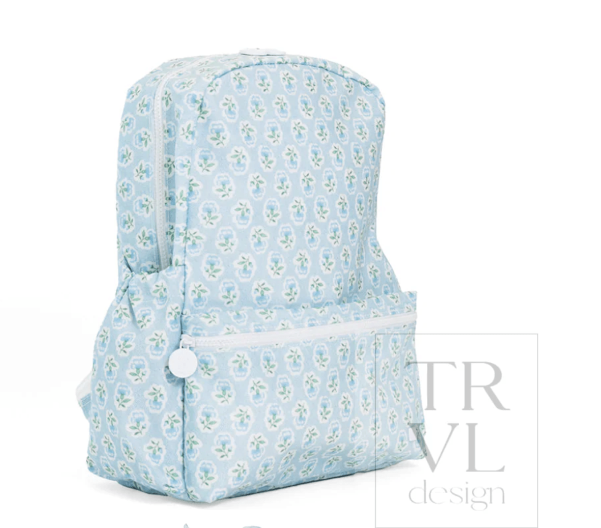 Petite Fleur Blue Backpacker - by Morrow & Main