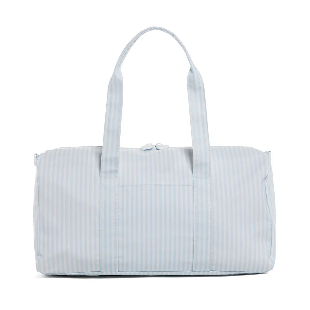 Pimlico Striped Blue Weekender - by Morrow & Main