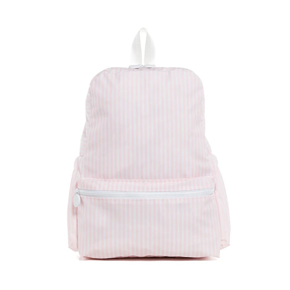 Pink Pimlico Stripe Backpacker - by Morrow & Main