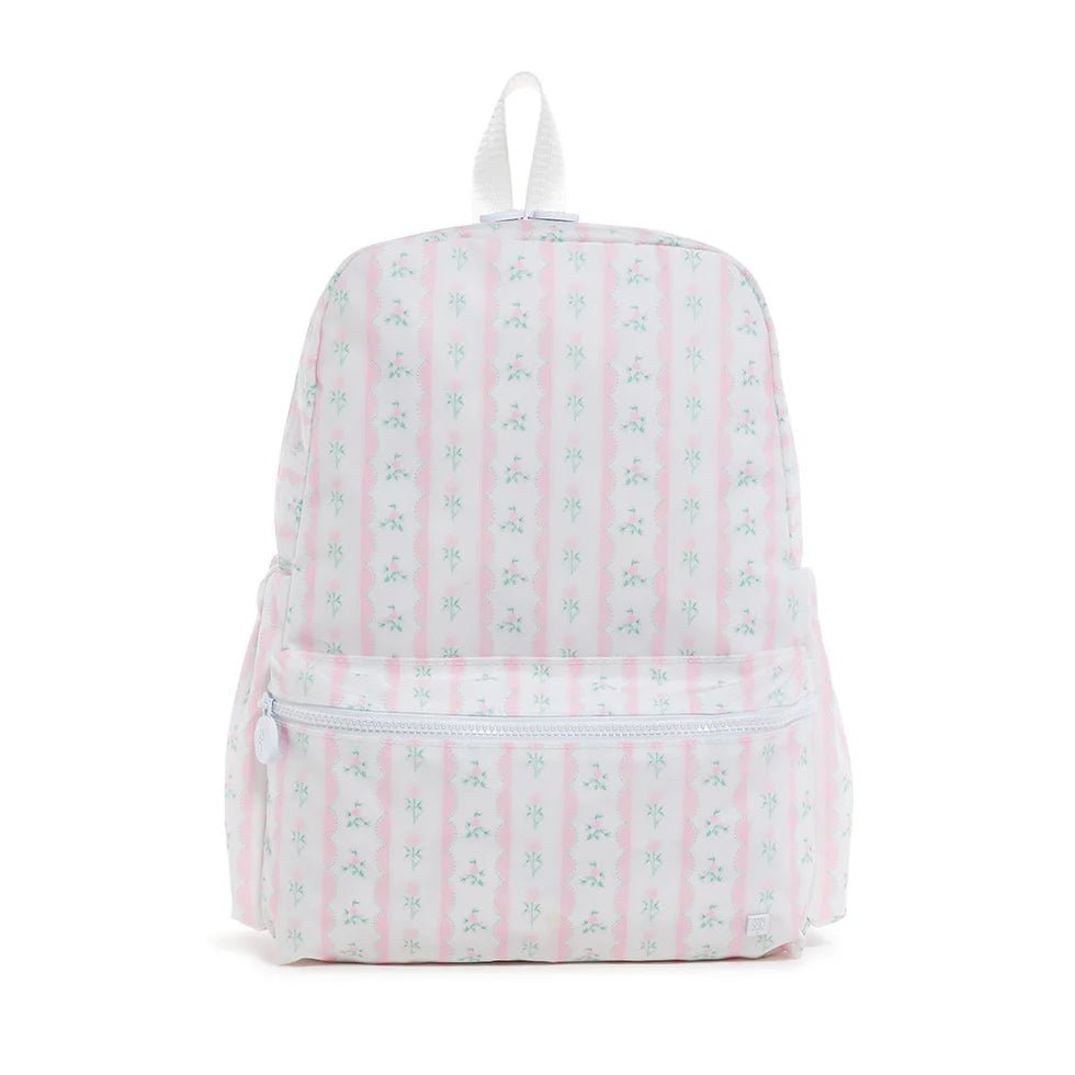 Ribbon Floral Pink Backpacker - by Morrow & Main