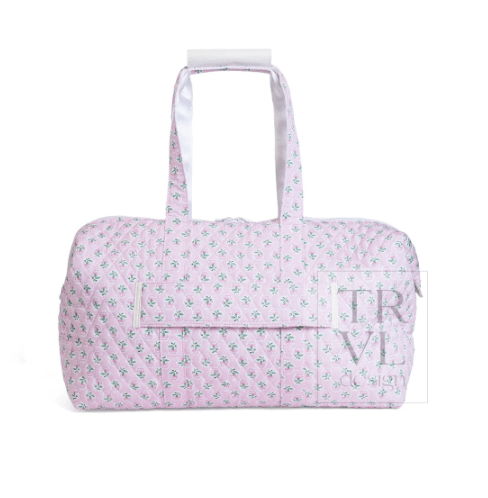 Top Zip Weekender- Petite Fleur Pink - by Morrow & Main