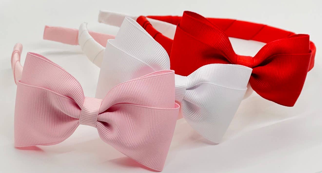 "Lottie" Headband: White