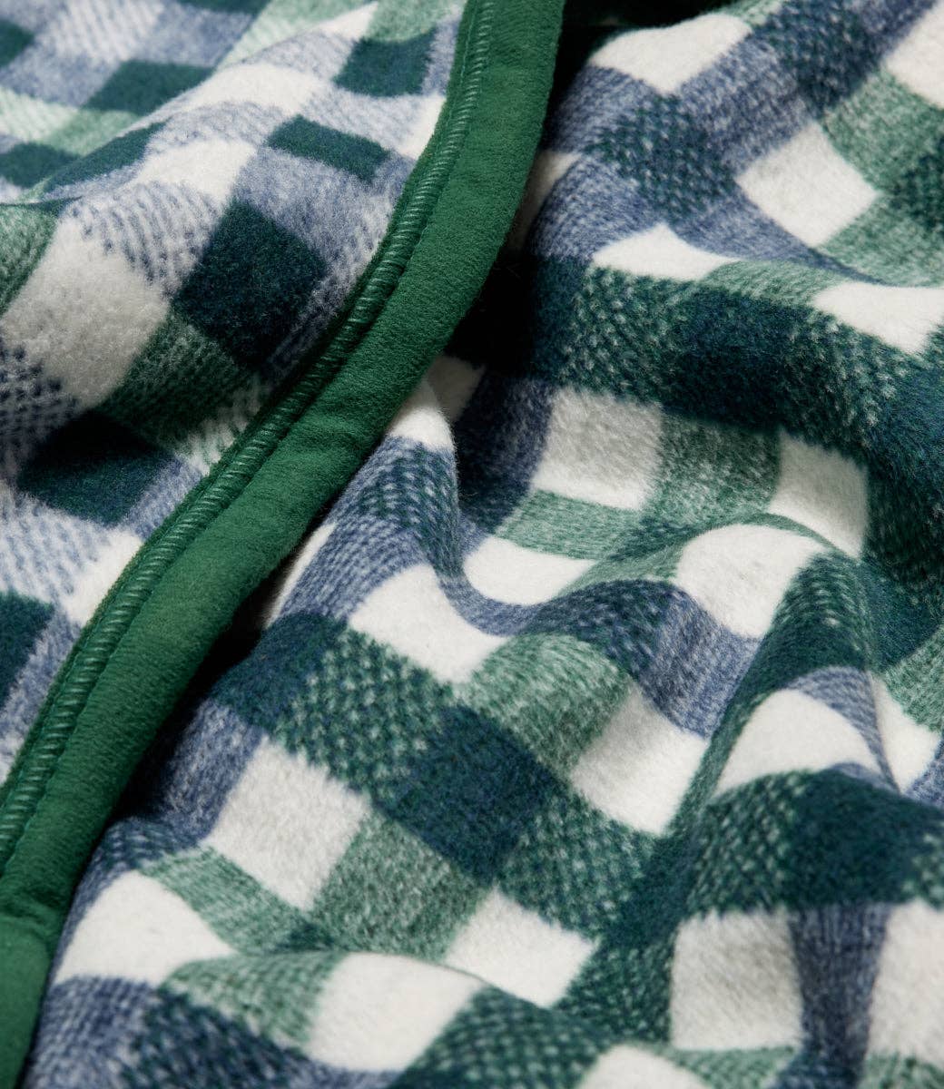 Pine Tree Plaid Blanket: Original
