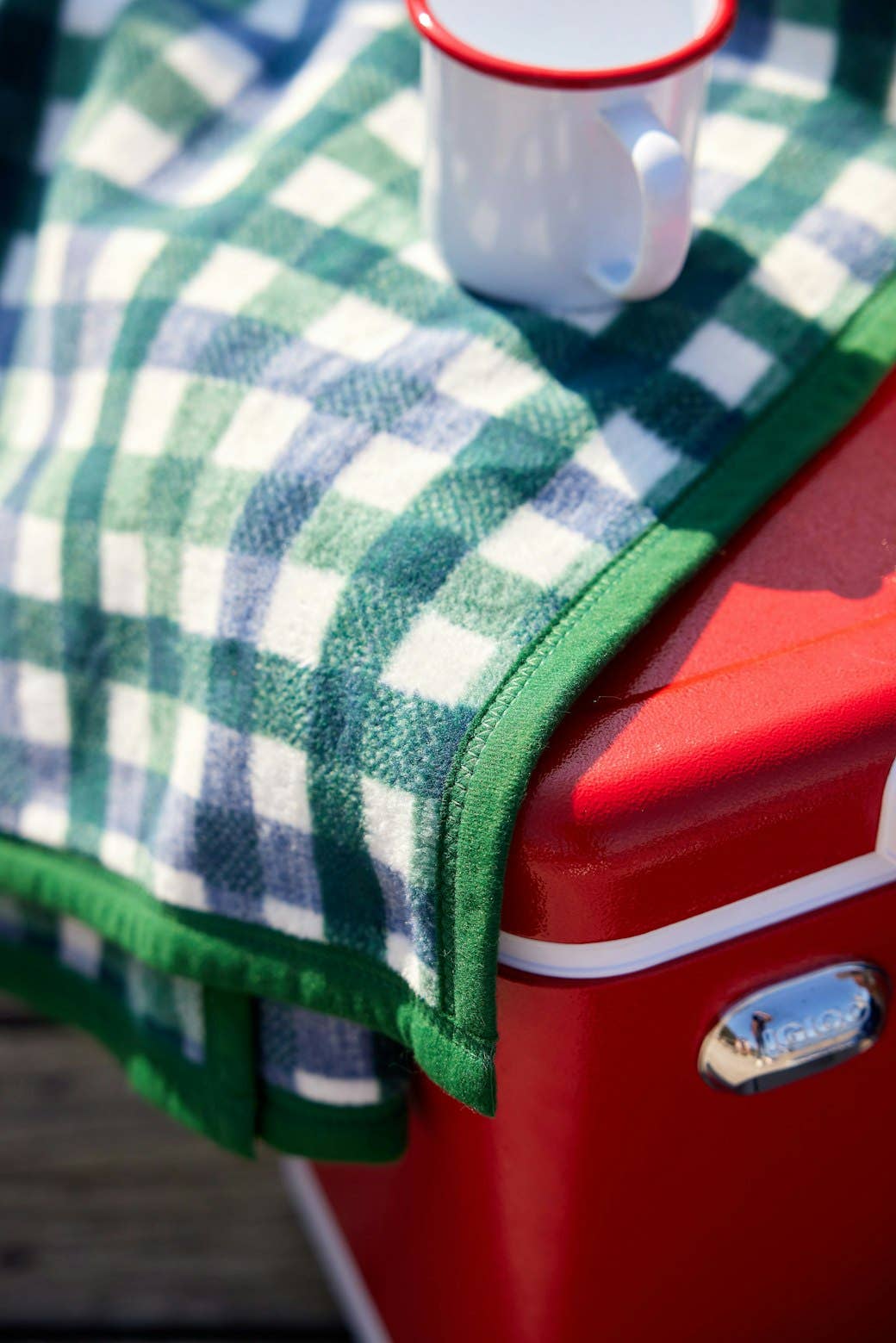 Pine Tree Plaid Blanket: Original