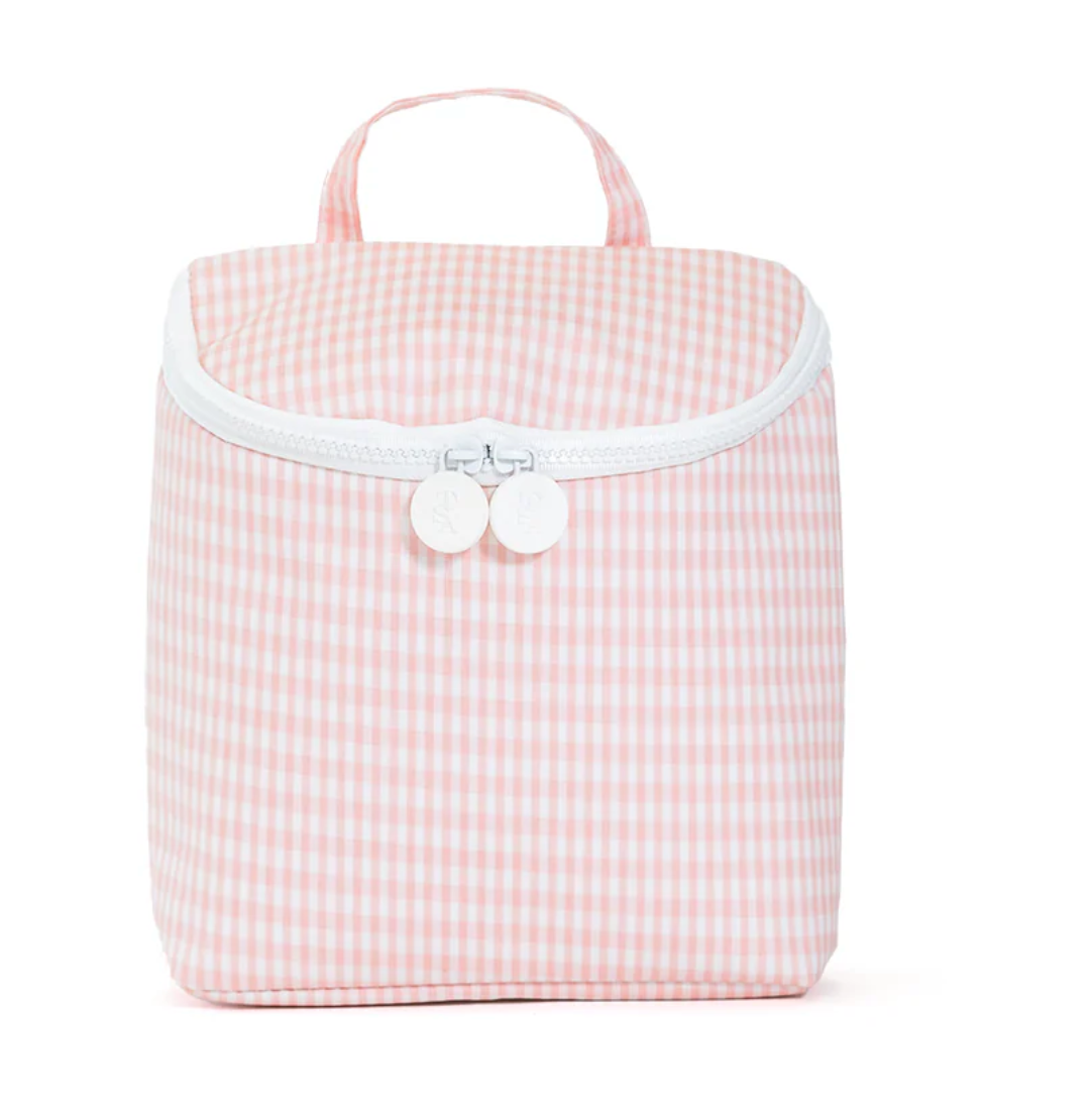 Takeaway Insulated Lunch Bag- Gingham Taffy