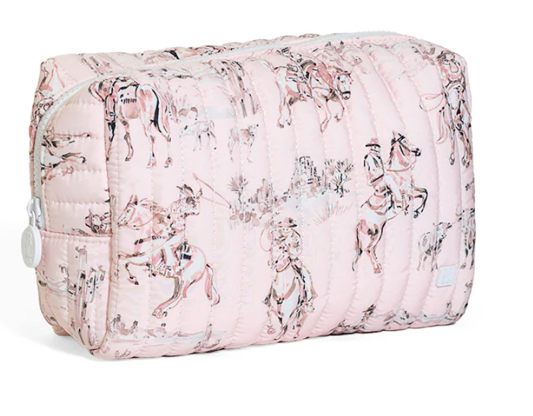 Quilted Everyday Bag- Cowgirl Toile