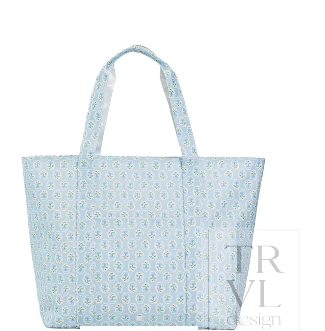 Petite Fleur Blue Jumbo XL Tote