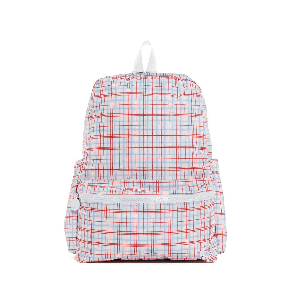 Classic Plaid Red Backpacker