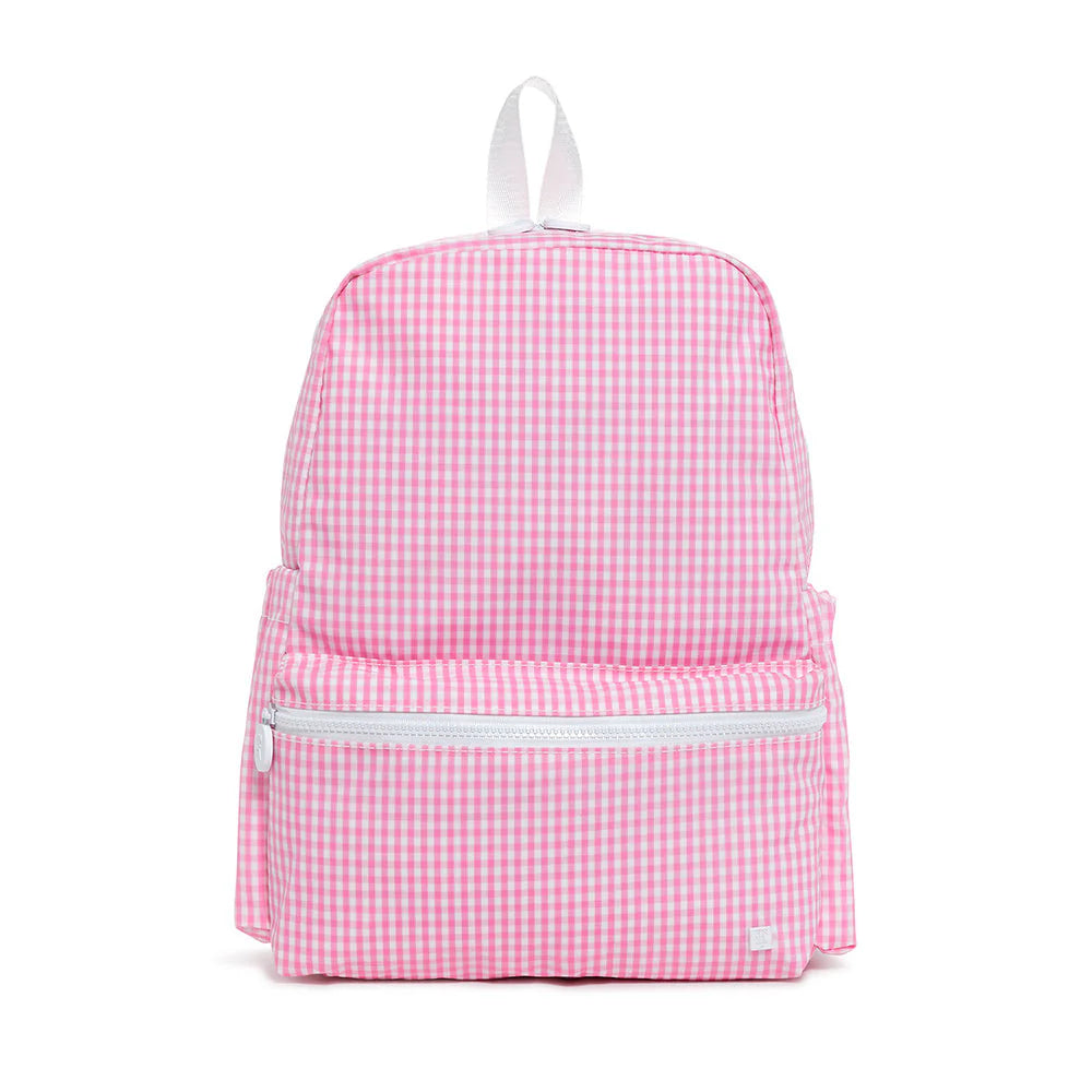 Gingham Pink Backpacker