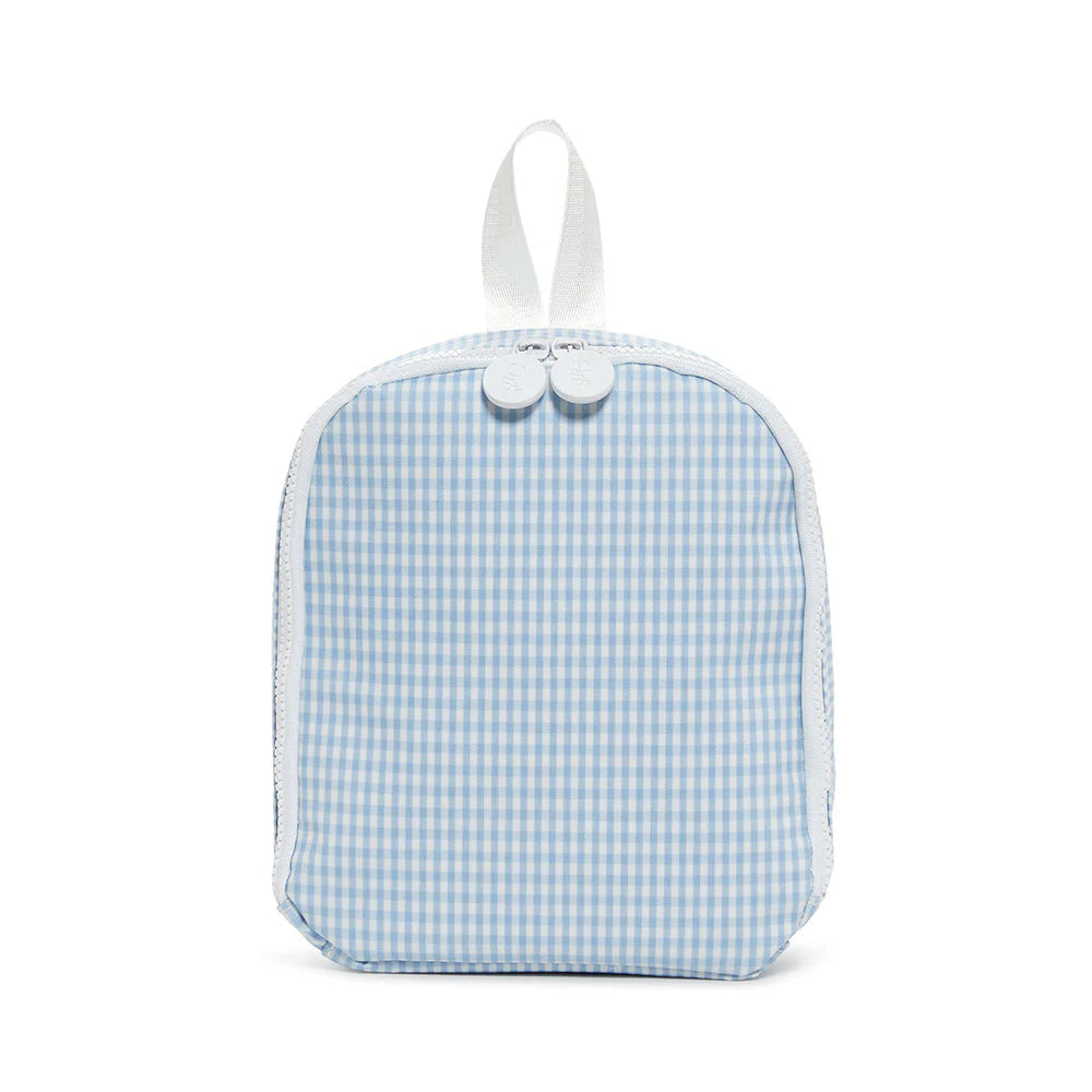 TRVL Bring It! Lunch Bag - Gingham Mist