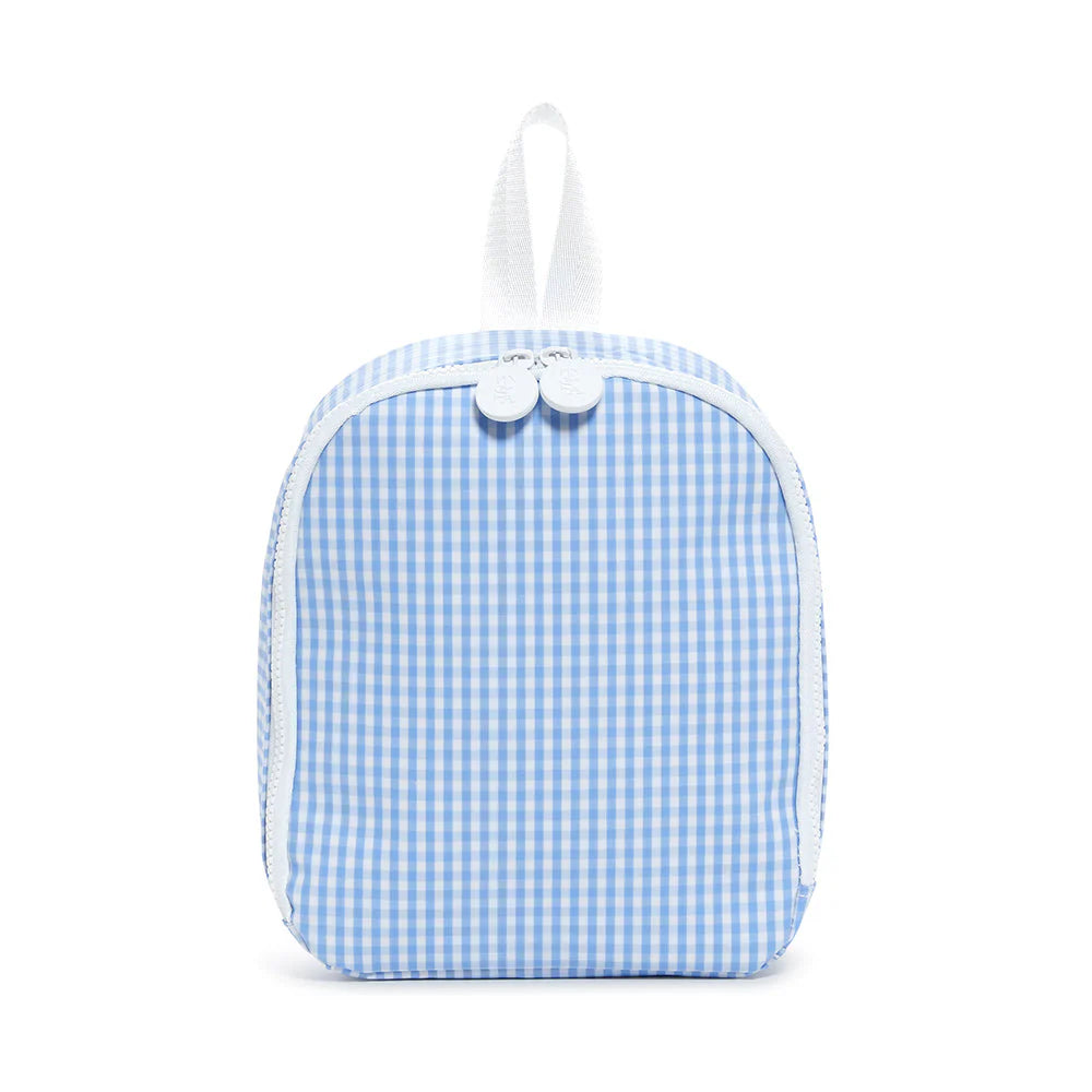 TRVL Bring It! Lunch Bag - Gingham Sky