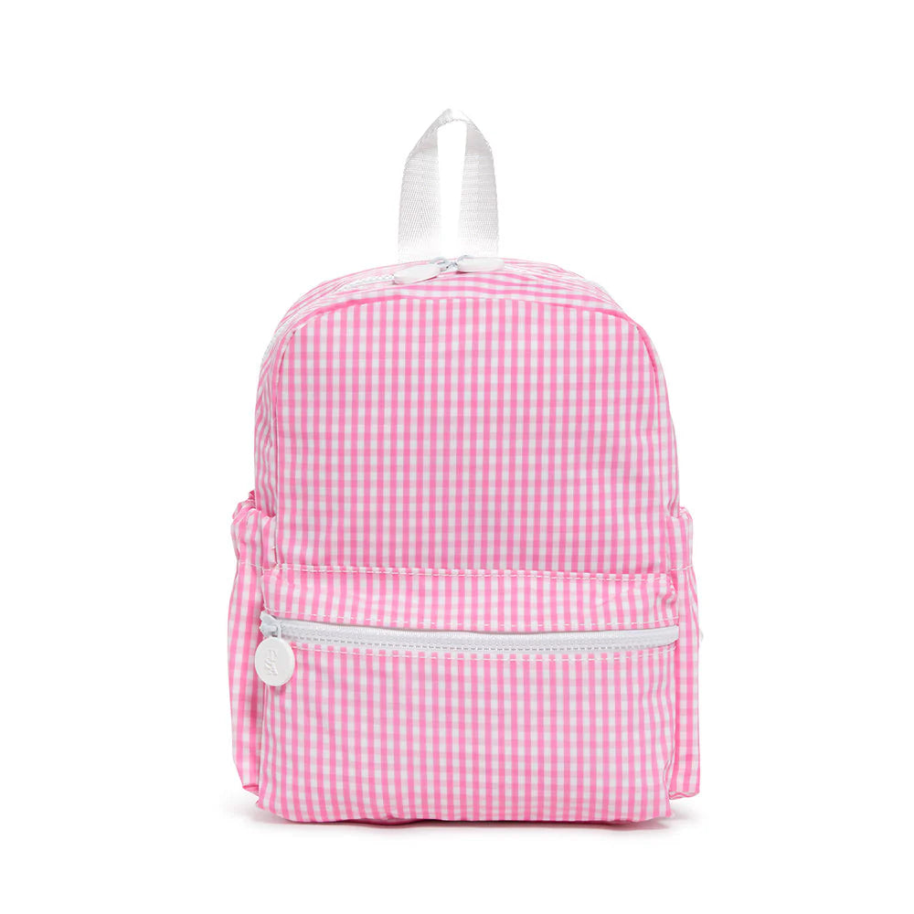 Mini Backer- Ginghan Pink