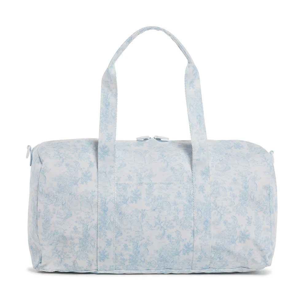 Bunny Toile Blue Weekender