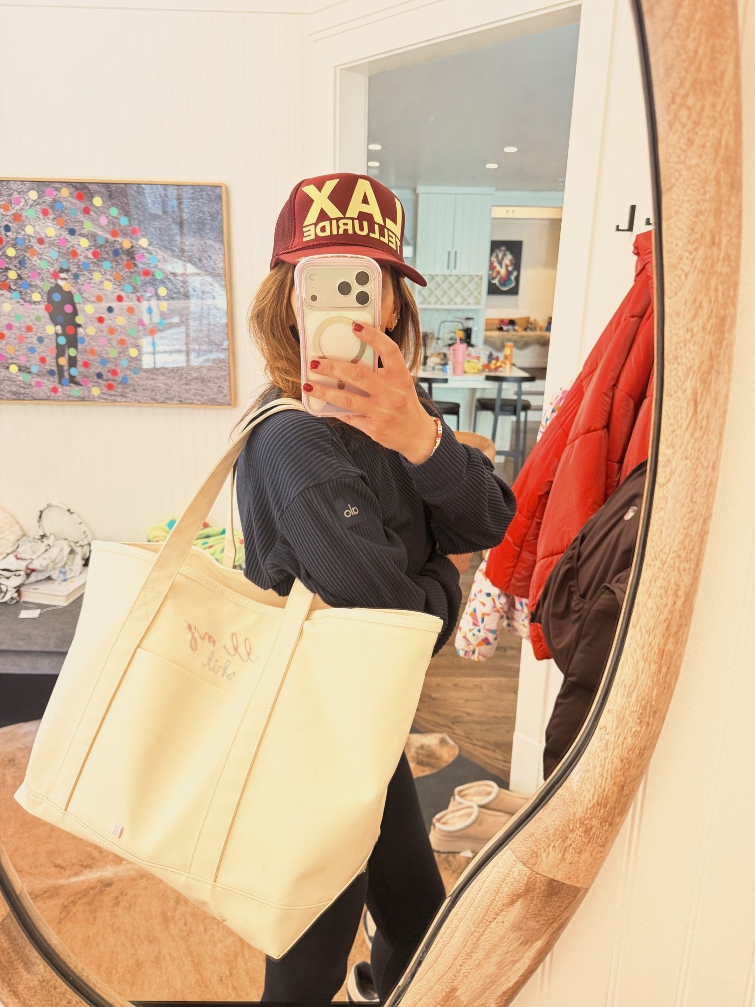 "all my shit" Maxi Tote - by Morrow & Main