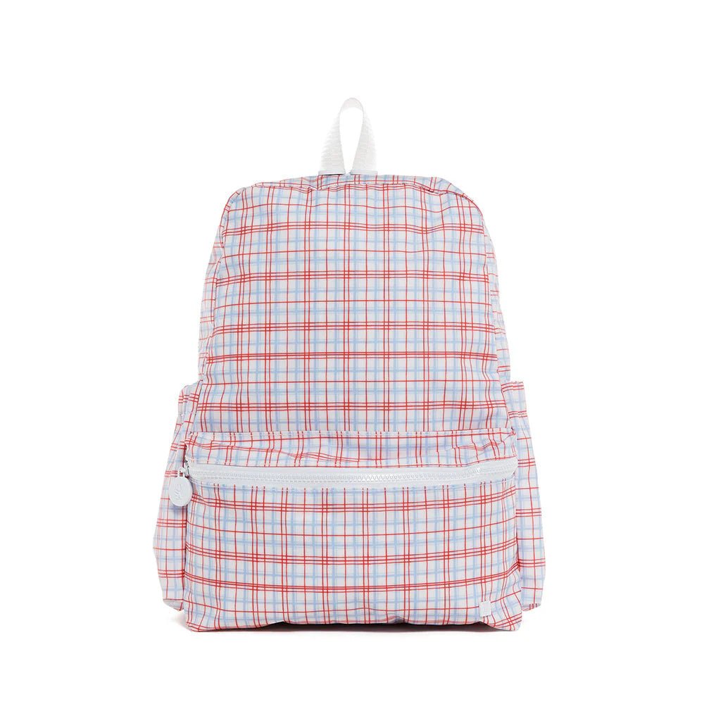 Classic Plaid Red Backpacker - by Morrow & Main