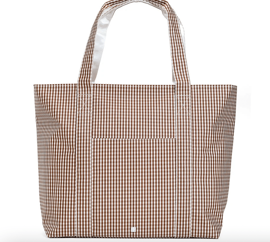 Coco Gingham Jumbo XL Tote - by Morrow & Main