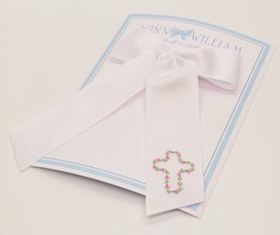 Floral Cross Bow: Medium