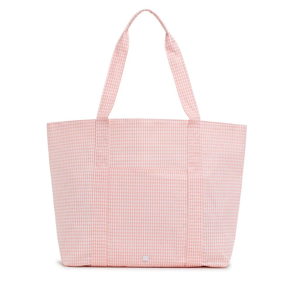 Gingham Taffy Jumbo XL Tote - by Morrow & Main