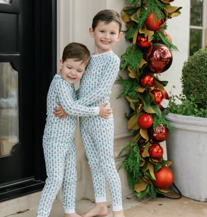 Grayson Pajama Pant Set - Tree Topper Stars - by Morrow & Main