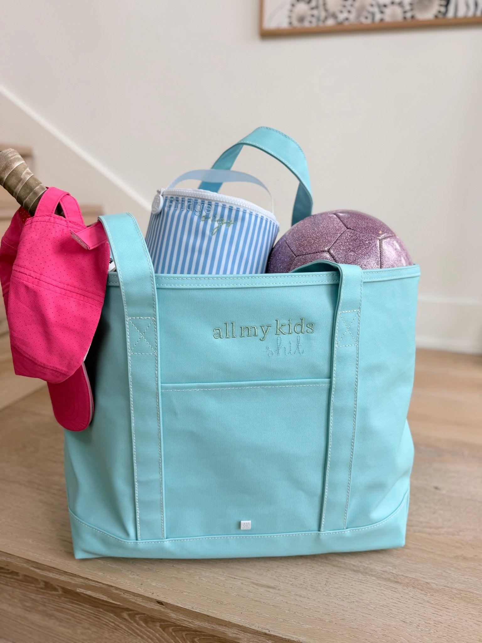 Lake Coated Canvas Maxi Tote - by Morrow & Main