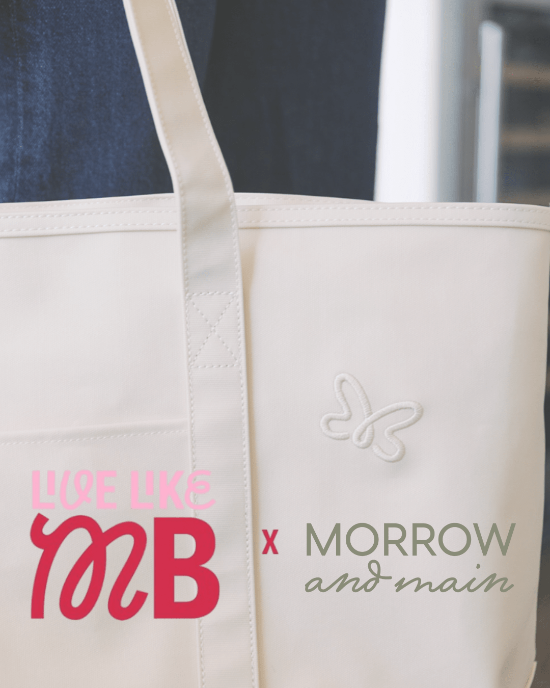 Live Like MB Tote - by Morrow & Main