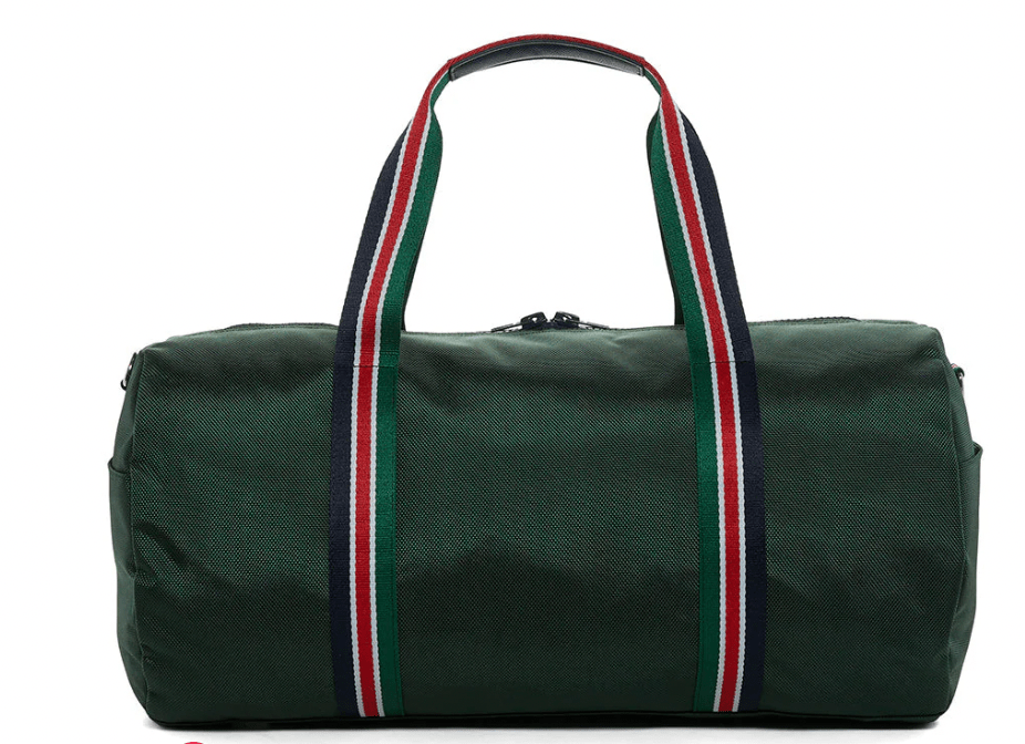 OXFORD BARREL BAG - WEEKEND BAG HUNTER GREEN - by Morrow & Main