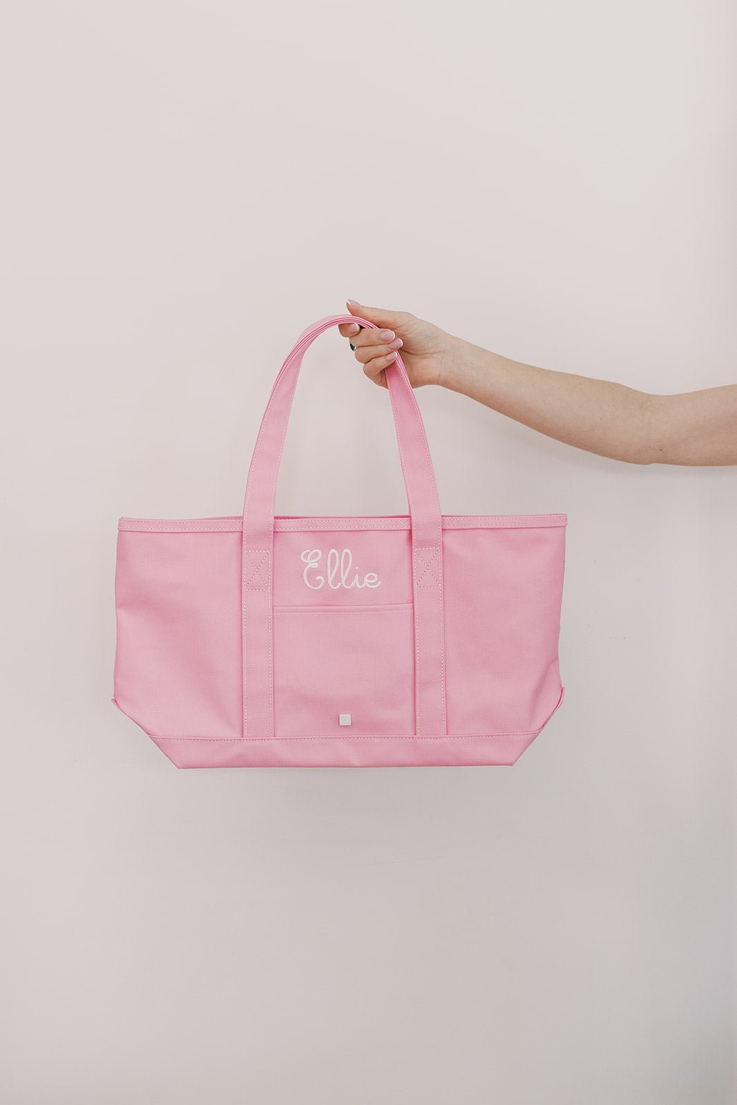 Peony Coated Canvas Maxi Tote - by Morrow & Main