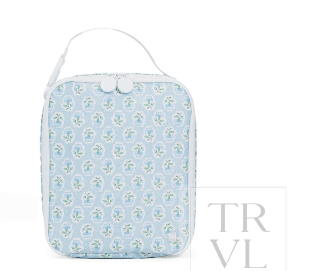 Petite Fleur Blue Lunch Box - by Morrow & Main