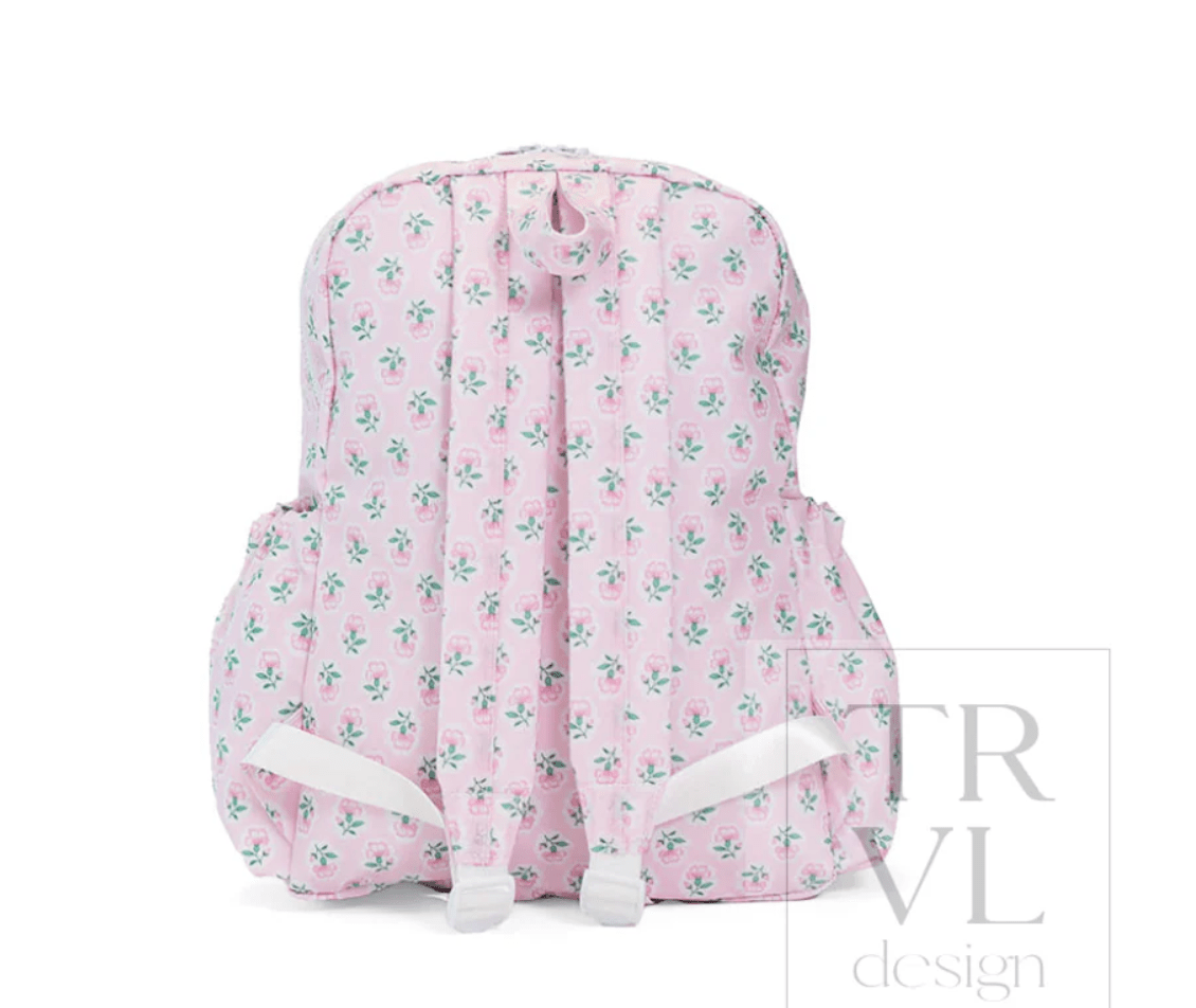 Petite Fleur Pink Backpacker - by Morrow & Main