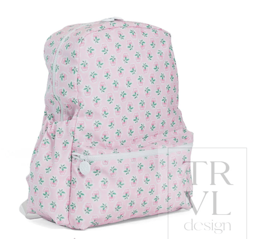 Petite Fleur Pink Backpacker - by Morrow & Main
