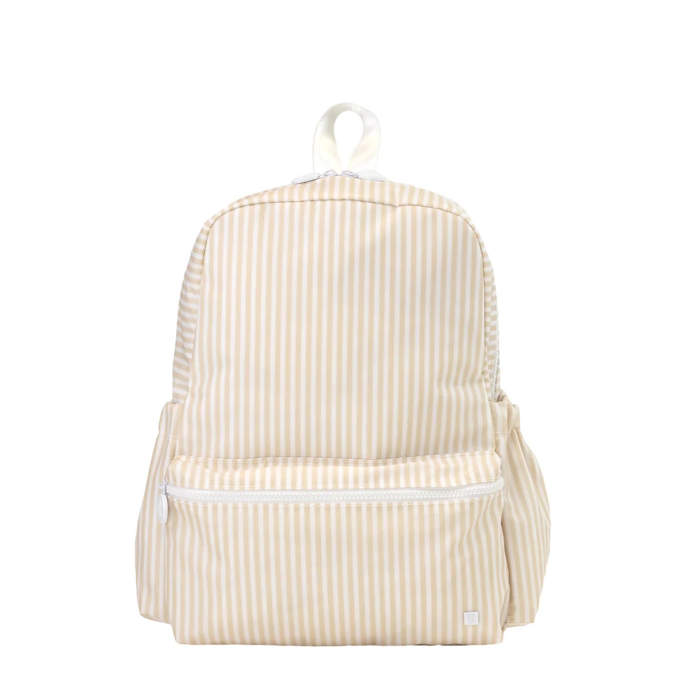 Pimlico Sand Stripe Backpacker - by Morrow & Main